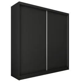 szafa-200cm-dwudrzwiowa-czarna-mrp200