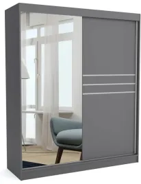szafa-160-cm-antracyt-lustro-listwy-przesuwna-ml