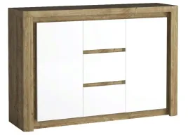komoda-nowoczesna-144-cm-dab-bialy-polysk-led-lv7