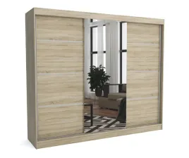 szafa-250-cm-dab-sonoma-1-lustro-2x-listwy-ml