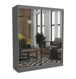szafa-przesuwna-180-cm-szara-antracyt-lustra-ml