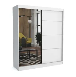 szafa-180-cm-biala-mat-1-lustro-listwy-ml