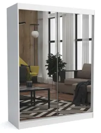 szafa-przesuwna-160-cm-biala-mat-lustro-ml
