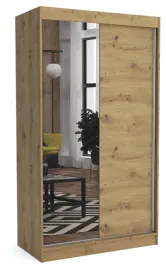 szafa-100-cm-dab-artisan-1-lustro-przesuwna-ml