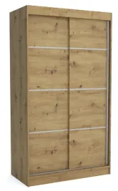 szafa-100-cm-dab-artisan-przesuwna-2-drzwi-ml