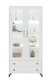 biala-szklana-witryna-90-cm-2-szuflady-loft-bg2
