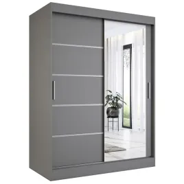 szafa-przesuwna-150cm-szara-antracyt-lustro-mkp