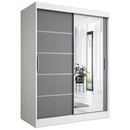 szafa-przesuwna-150cm-biala-antracyt-lustro-mkp