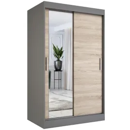 szafa-przesuwna-120cm-antracyt-sonoma-lustro-mkp