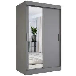 szafa-przesuwna-szara-z-lustrem-120cm-antracyt-mkp