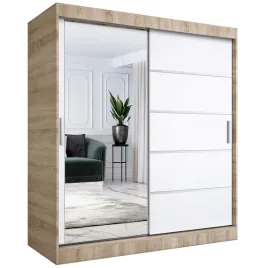 szafa-przesuwna-180-cm-sonoma-biala-lustro-mkp