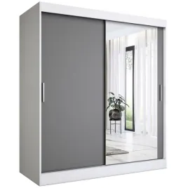 szafa-przesuwna-180cm-biala-antracyt-lustro-mkp