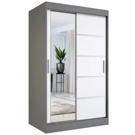 szafa-przesuwna-120-antracyt-biala-lustro-mkp