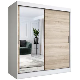 szafa-przesuwna-180-cm-biala-sonoma-lustro-mkp