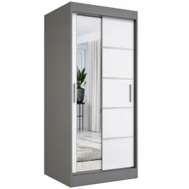 szafa-przesuwna-90-cm-antracyt-biala-lustro-mkp