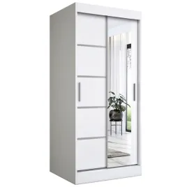 szafa-przesuwna-2-drzwi-90-cm-biala-lustro-mkp