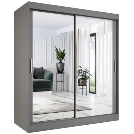 szafa-przesuwna-180-cm-szara-antracyt-lustro-mkp