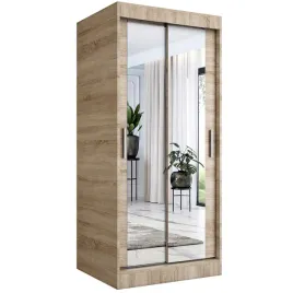 szafa-przesuwna-90-cm-dab-sonoma-lustro-mkp