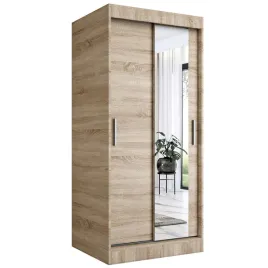 szafa-przesuwna-2-drzwi-90-cm-sonoma-lustro-mkp