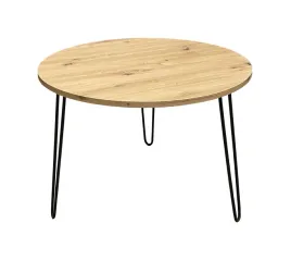 lawa-stolik-dab-artisan-okragly-metalowe-nogi-loft