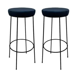 2-x-hoker-wysoki-taboret-75-cm-metal-granatowy-1p