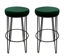 2x-hoker-niski-taboret-barowy-66cm-zielony-loft-4p