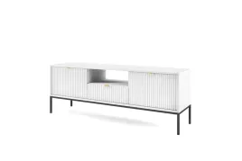 stolik-szafka-rtv-biala-154-czarne-nogi-loft-nov