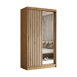 szafa-120-cm-lamele-lustro-dab-artisan-lam120