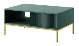 lawa-104-zielona-z-szuflada-zlote-nogi-loft-nov