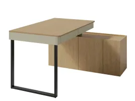 biurko-z-dostawka-131-cm-uniwersalne-eukaliptus-dab-baltic-dune-lc10