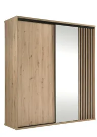 szafa-przesuwna-z-lustrem-179-cm-artisan-czarne-lamele-cl14