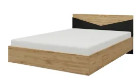 lozko-pod-materac-160-x-200-cm-dab-odwieczny-czarny-as8