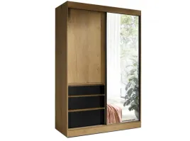 szafa-dwudrzwiowa-nowoczesna-140-cm-dab-lefkas-ha140