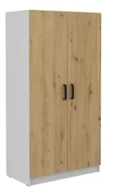 szafa-biurowa-z-polkami-80-cm-jasny-szary-dab-artisan-malta