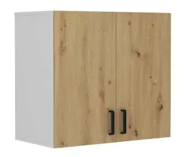 szafka-gorna-wiszaca-biurowa-80-cm-jasny-szary-dab-artisan-malta