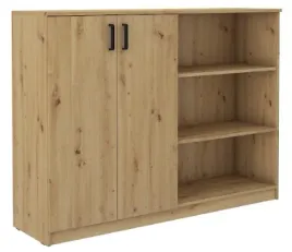 komoda-dwudrzwiowa-z-polkami-160-cm-dab-artisan-malta