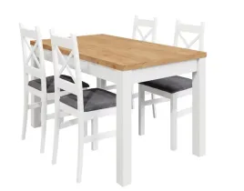komplet-stol-rozkladany-z-krzeslami-bialy-dab-craft-mial