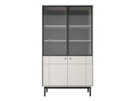 witryna-wysoka-dwudrzwiowa-nowoczesna-104-cm-kaszmir-japandi