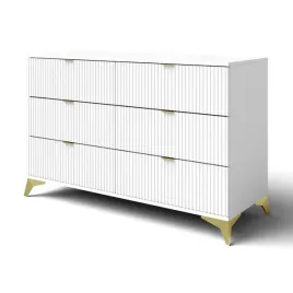 komoda-alex-1-ryflowana-z-nozkami-biala-120cm-zloty-uchwyt