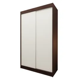 szafa-120cm-dwudrzwiowa-wenge-bialy-mrp120