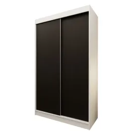 szafa-120cm-dwudrzwiowa-biala-czarna-mrp120