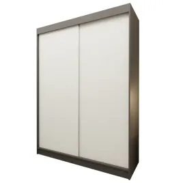 szafa-150cm-dwudrzwiowa-grafit-biala-mrp150