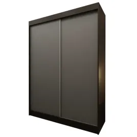 szafa-150cm-dwudrzwiowa-czarna-grafit-mrp150