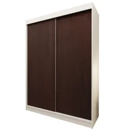 szafa-150cm-dwudrzwiowa-biala-wenge-mrp150