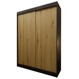 szafa-150cm-dwudrzwiowa-czarna-artisan-mrp150