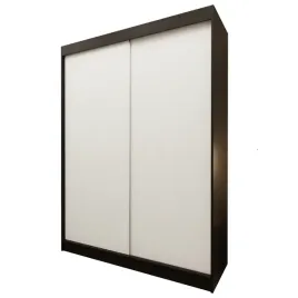 szafa-150cm-dwudrzwiowa-czarna-biala-mrp150