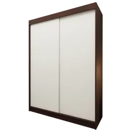 szafa-160cm-dwudrzwiowa-wenge-biala-mrp160