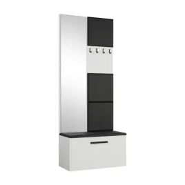 garderoba-do-przedpokoju-80-cm-biala-z-lustrem-margaret-lll