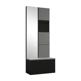 garderoba-do-przedpokoju-80-cm-czarna-z-lustrem-margaret-lll