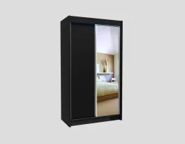 szafa-120cm-czarna-lustro-z-szuflada-p120